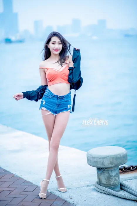 [Mzsock] NO.023 Long-legged beauty model Anita Zhuxuan sexy outdoor shot street photography#[44P]-42